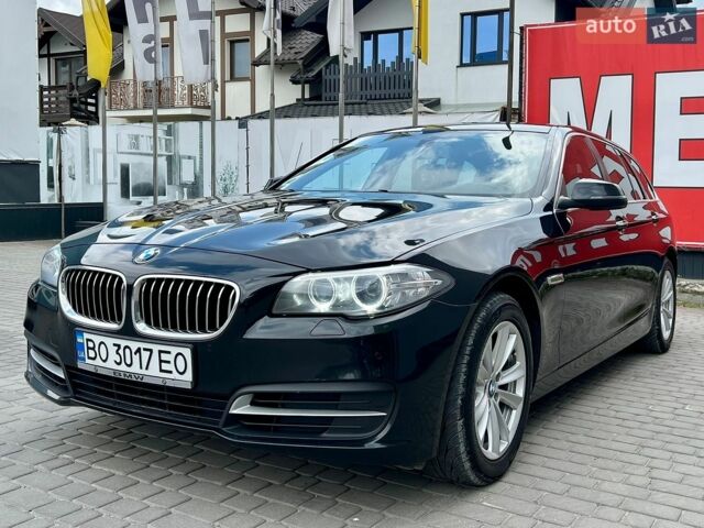 Черный БМВ 5 Серия, объемом двигателя 2.99 л и пробегом 267 тыс. км за 14500 $, фото 1 на Automoto.ua