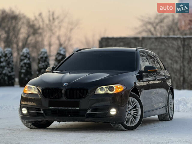Черный БМВ 5 Серия, объемом двигателя 2 л и пробегом 237 тыс. км за 12900 $, фото 1 на Automoto.ua