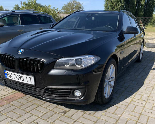 Чорний БМВ 5 Серія, об'ємом двигуна 2 л та пробігом 275 тис. км за 15999 $, фото 1 на Automoto.ua