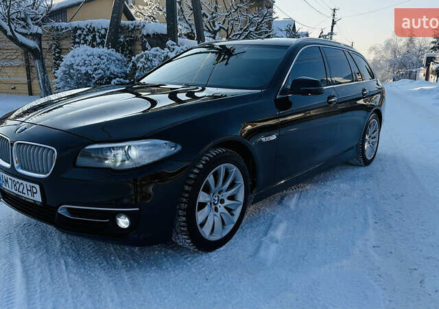 Черный БМВ 5 Серия, объемом двигателя 2.99 л и пробегом 242 тыс. км за 17700 $, фото 1 на Automoto.ua