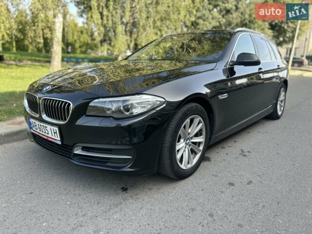 Чорний БМВ 5 Серія, об'ємом двигуна 2 л та пробігом 178 тис. км за 20499 $, фото 1 на Automoto.ua