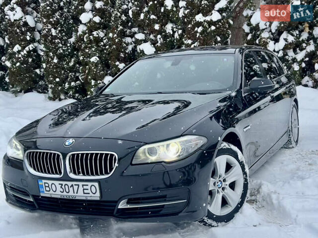 Черный БМВ 5 Серия, объемом двигателя 2.99 л и пробегом 259 тыс. км за 15750 $, фото 1 на Automoto.ua