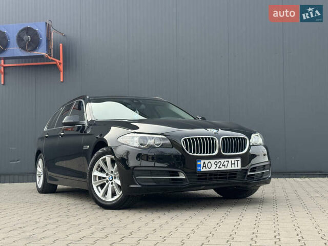 Черный БМВ 5 Серия, объемом двигателя 2 л и пробегом 340 тыс. км за 14500 $, фото 1 на Automoto.ua