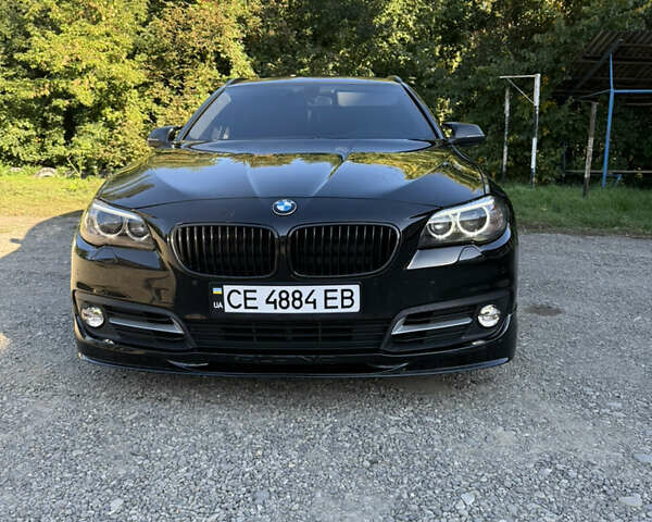 Чорний БМВ 5 Серія, об'ємом двигуна 2 л та пробігом 319 тис. км за 15999 $, фото 1 на Automoto.ua