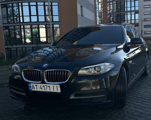 Черный БМВ 5 Серия, объемом двигателя 2 л и пробегом 281 тыс. км за 14800 $, фото 1 на Automoto.ua