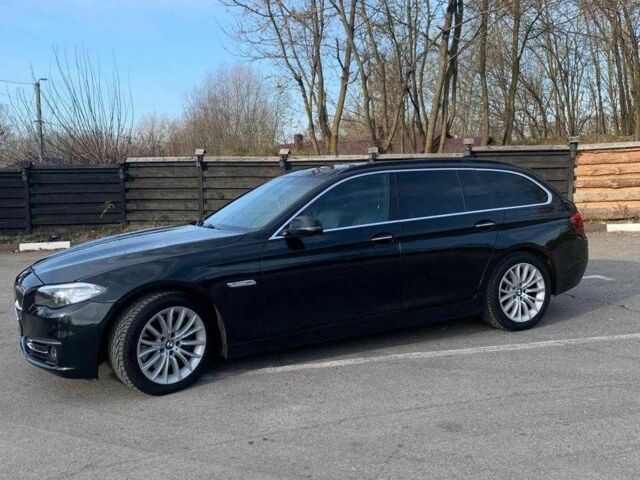 Чорний БМВ 5 Серія, об'ємом двигуна 3 л та пробігом 211 тис. км за 18900 $, фото 1 на Automoto.ua