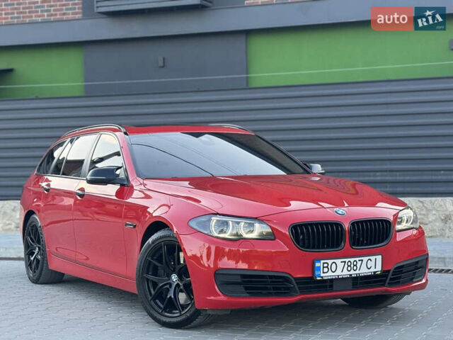 Чорний БМВ 5 Серія, об'ємом двигуна 2 л та пробігом 244 тис. км за 18800 $, фото 1 на Automoto.ua
