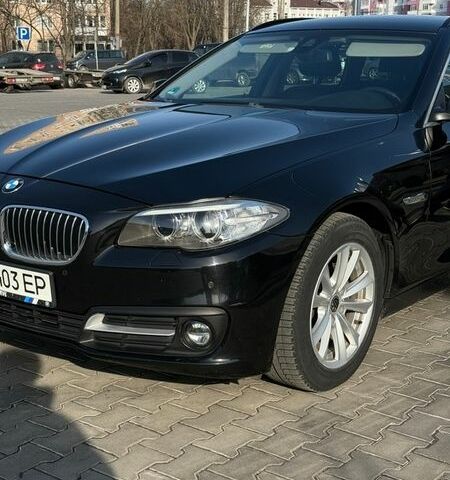 Чорний БМВ 5 Серія, об'ємом двигуна 2 л та пробігом 272 тис. км за 15700 $, фото 1 на Automoto.ua