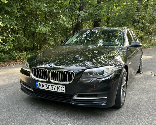 Черный БМВ 5 Серия, объемом двигателя 2 л и пробегом 228 тыс. км за 20603 $, фото 1 на Automoto.ua