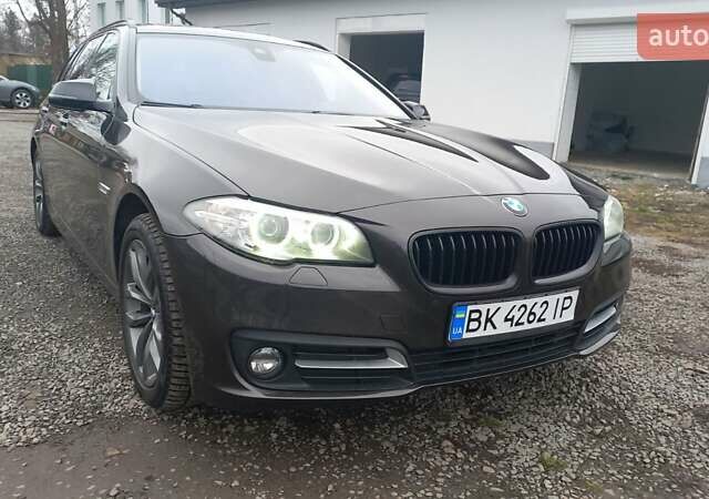 Черный БМВ 5 Серия, объемом двигателя 2 л и пробегом 180 тыс. км за 20800 $, фото 1 на Automoto.ua