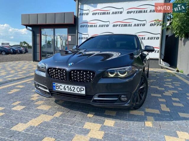Чорний БМВ 5 Серія, об'ємом двигуна 2 л та пробігом 281 тис. км за 15999 $, фото 1 на Automoto.ua