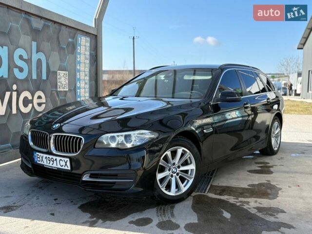 Черный БМВ 5 Серия, объемом двигателя 2 л и пробегом 252 тыс. км за 17850 $, фото 1 на Automoto.ua