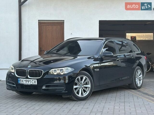 Черный БМВ 5 Серия, объемом двигателя 2 л и пробегом 254 тыс. км за 16500 $, фото 1 на Automoto.ua