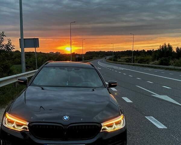 Черный БМВ 5 Серия, объемом двигателя 2.99 л и пробегом 221 тыс. км за 36400 $, фото 1 на Automoto.ua