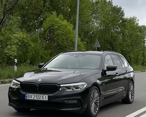 Чорний БМВ 5 Серія, об'ємом двигуна 3 л та пробігом 221 тис. км за 28200 $, фото 1 на Automoto.ua