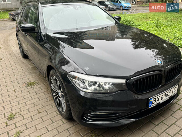 Чорний БМВ 5 Серія, об'ємом двигуна 2 л та пробігом 294 тис. км за 23999 $, фото 1 на Automoto.ua