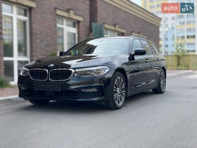 Чорний БМВ 5 Серія, об'ємом двигуна 2 л та пробігом 190 тис. км за 28900 $, фото 1 на Automoto.ua