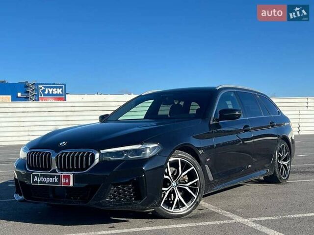 Черный БМВ 5 Серия, объемом двигателя 2 л и пробегом 190 тыс. км за 32790 $, фото 1 на Automoto.ua