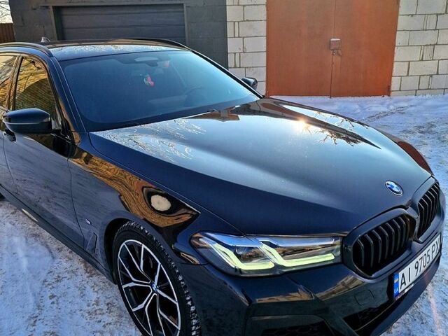Чорний БМВ 5 Серія, об'ємом двигуна 2 л та пробігом 11100 тис. км за 42000 $, фото 1 на Automoto.ua