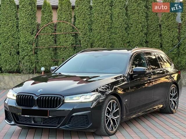 Чорний БМВ 5 Серія, об'ємом двигуна 2 л та пробігом 111 тис. км за 42000 $, фото 1 на Automoto.ua
