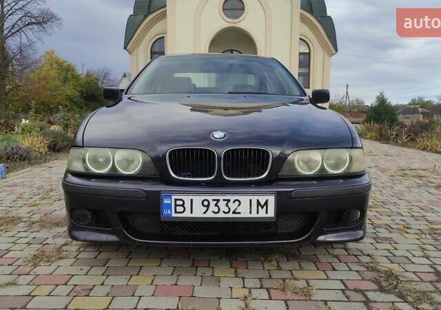 Фиолетовый БМВ 5 Серия, объемом двигателя 1.99 л и пробегом 400 тыс. км за 4000 $, фото 1 на Automoto.ua