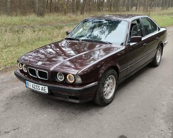 Коричневый БМВ 5 Серия, объемом двигателя 2.5 л и пробегом 298 тыс. км за 2100 $, фото 1 на Automoto.ua