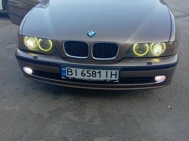 Коричневый БМВ 5 Серия, объемом двигателя 2 л и пробегом 350 тыс. км за 5050 $, фото 1 на Automoto.ua