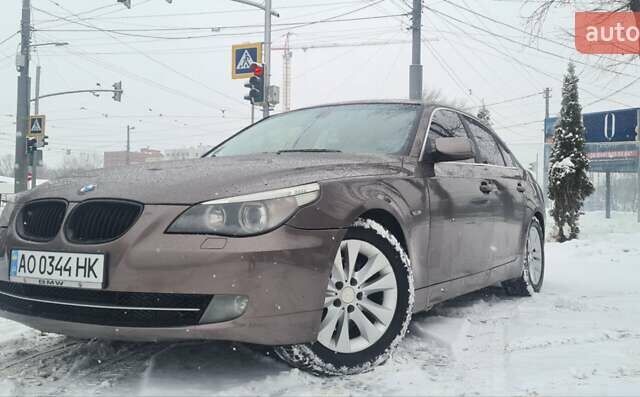 Коричневый БМВ 5 Серия, объемом двигателя 3 л и пробегом 352 тыс. км за 6850 $, фото 1 на Automoto.ua