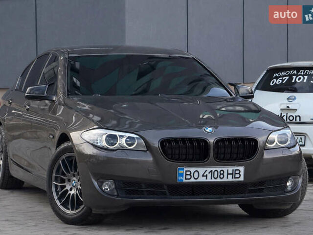 Коричневый БМВ 5 Серия, объемом двигателя 2 л и пробегом 245 тыс. км за 12300 $, фото 1 на Automoto.ua