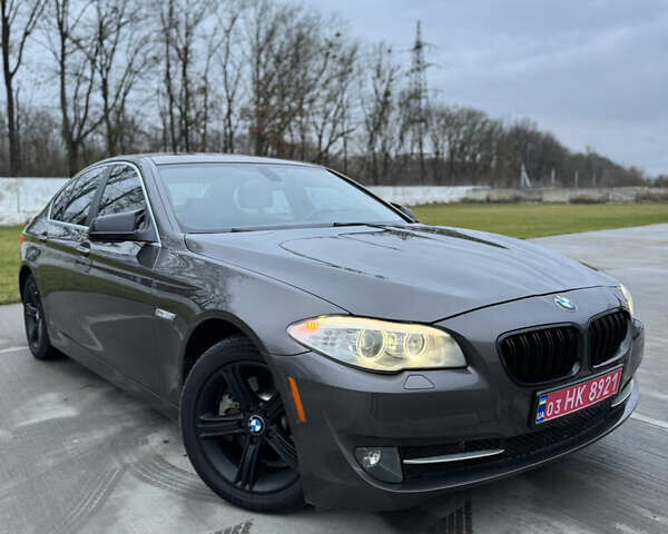 Коричневый БМВ 5 Серия, объемом двигателя 2 л и пробегом 172 тыс. км за 12700 $, фото 1 на Automoto.ua