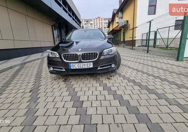 Коричневый БМВ 5 Серия, объемом двигателя 2 л и пробегом 182 тыс. км за 18500 $, фото 1 на Automoto.ua