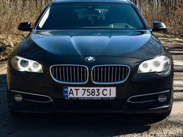 Коричневий БМВ 5 Серія, об'ємом двигуна 2 л та пробігом 214 тис. км за 11000 $, фото 1 на Automoto.ua