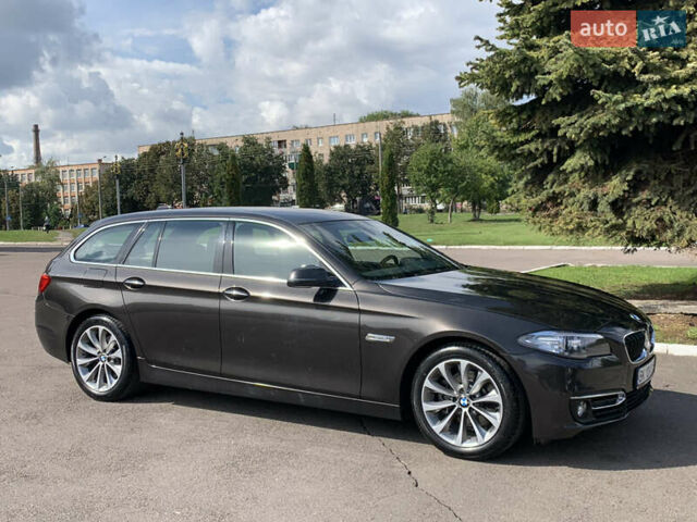 Коричневый БМВ 5 Серия, объемом двигателя 2 л и пробегом 205 тыс. км за 13500 $, фото 1 на Automoto.ua