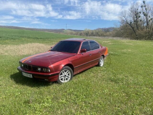 Красный БМВ 5 Серия, объемом двигателя 2.4 л и пробегом 170 тыс. км за 2000 $, фото 1 на Automoto.ua