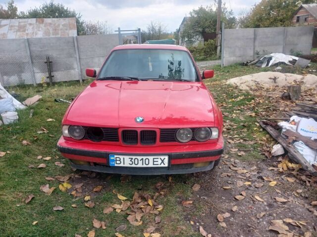 Червоний БМВ 5 Серія, об'ємом двигуна 2.5 л та пробігом 360 тис. км за 3000 $, фото 1 на Automoto.ua