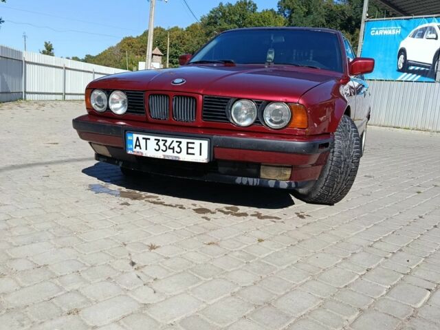 Красный БМВ 5 Серия, объемом двигателя 2 л и пробегом 400 тыс. км за 1500 $, фото 1 на Automoto.ua