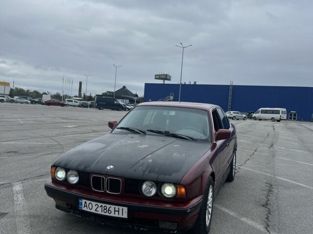 БМВ 5 Серия 1991 в Черновцах на Automoto.ua Красный БМВ 5 Серия, объемом двигателя 2.5 л и пробегом 156 тыс. км за 2000 $, фото 1 на Automoto.ua