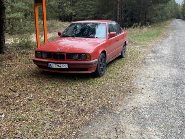 Червоний БМВ 5 Серія, об'ємом двигуна 2 л та пробігом 376 тис. км за 2500 $, фото 1 на Automoto.ua
