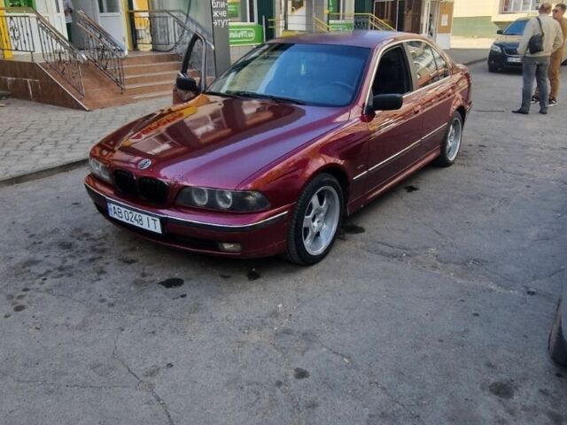 Красный БМВ 5 Серия, объемом двигателя 2.5 л и пробегом 324 тыс. км за 4100 $, фото 1 на Automoto.ua