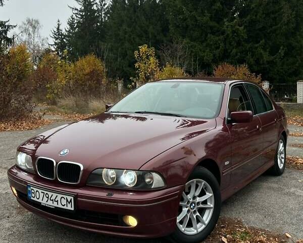 Красный БМВ 5 Серия, объемом двигателя 3 л и пробегом 260 тыс. км за 8200 $, фото 1 на Automoto.ua