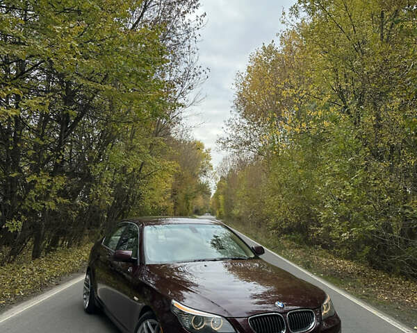 Красный БМВ 5 Серия, объемом двигателя 3 л и пробегом 149 тыс. км за 13800 $, фото 1 на Automoto.ua