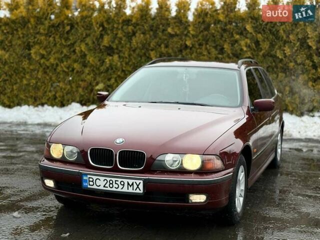 Красный БМВ 5 Серия, объемом двигателя 2 л и пробегом 276 тыс. км за 4500 $, фото 1 на Automoto.ua