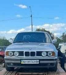 Серый БМВ 5 Серия, объемом двигателя 2 л и пробегом 360 тыс. км за 1200 $, фото 1 на Automoto.ua