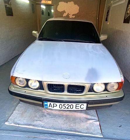 Серый БМВ 5 Серия, объемом двигателя 2 л и пробегом 300 тыс. км за 1650 $, фото 1 на Automoto.ua