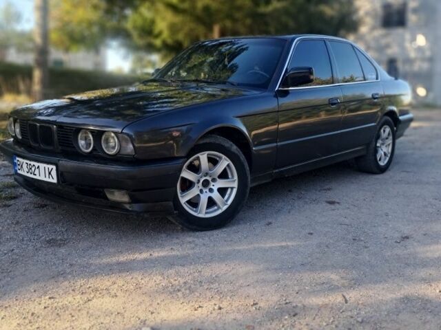 Серый БМВ 5 Серия, объемом двигателя 2.5 л и пробегом 150 тыс. км за 2500 $, фото 1 на Automoto.ua