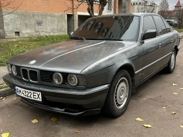 Серый БМВ 5 Серия, объемом двигателя 2 л и пробегом 310 тыс. км за 1750 $, фото 1 на Automoto.ua