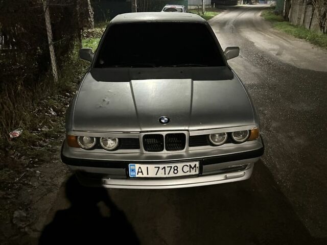 Серый БМВ 5 Серия, объемом двигателя 2 л и пробегом 222 тыс. км за 1900 $, фото 1 на Automoto.ua