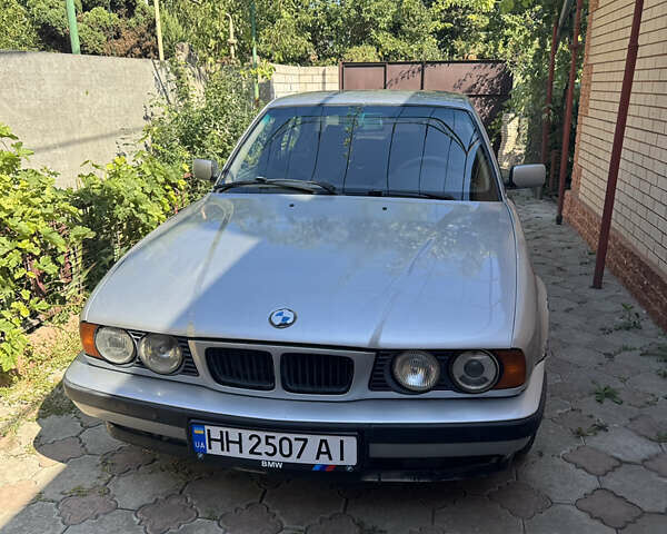 Серый БМВ 5 Серия, объемом двигателя 2 л и пробегом 330 тыс. км за 2700 $, фото 1 на Automoto.ua