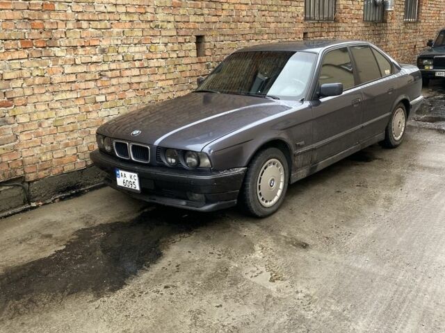 Серый БМВ 5 Серия, объемом двигателя 2.5 л и пробегом 500 тыс. км за 3500 $, фото 1 на Automoto.ua