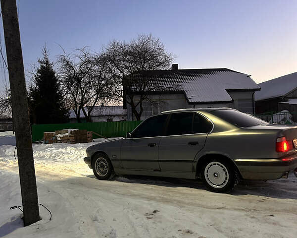 Серый БМВ 5 Серия, объемом двигателя 1.99 л и пробегом 290 тыс. км за 2100 $, фото 1 на Automoto.ua